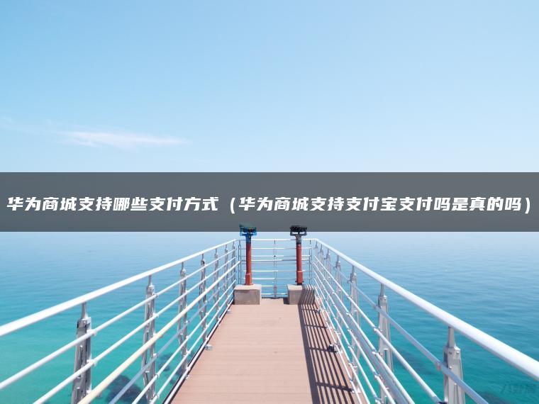华为商城支持哪些支付方式（华为商城支持支付宝支付吗是真的吗）